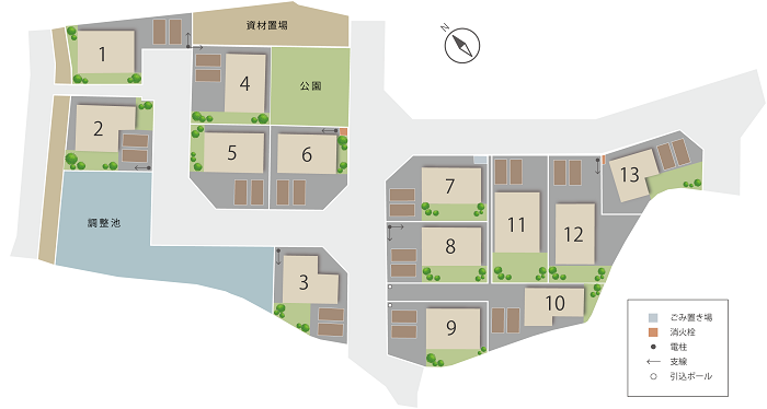 区画図