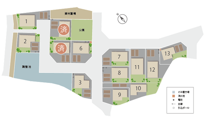 区画図
