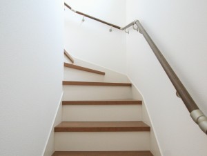 住宅の要、階段 