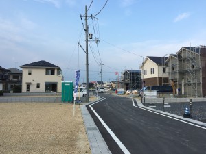 ユートピアタウン石田町！間もなく第1棟目完成です。 