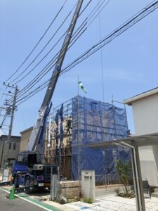 昨日の上棟！！ 