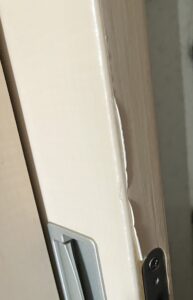 表面シ-ト剥がれに注意！ 