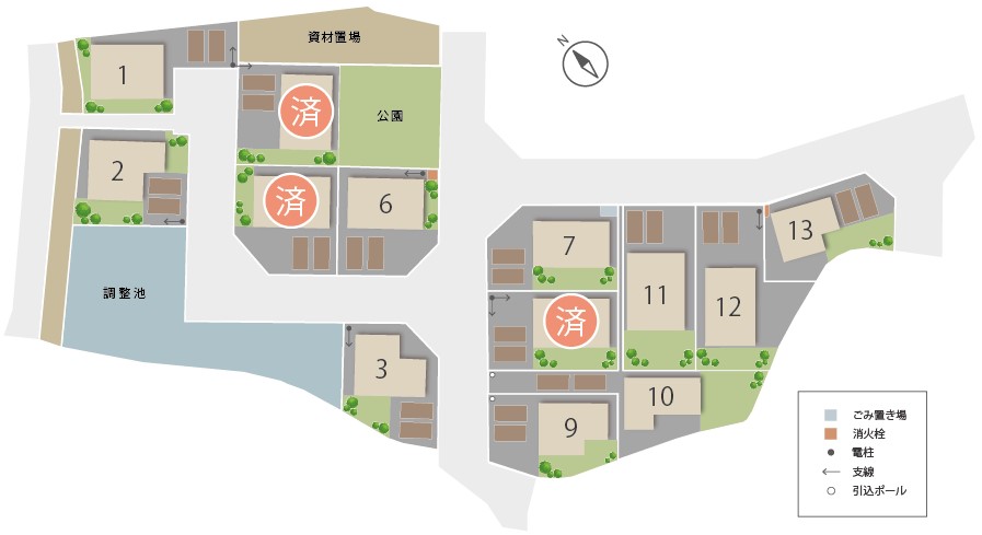 区画図