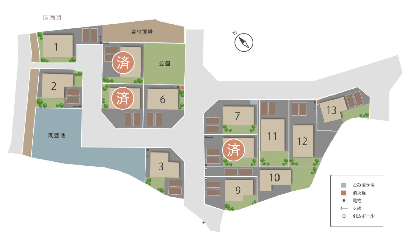 区画図